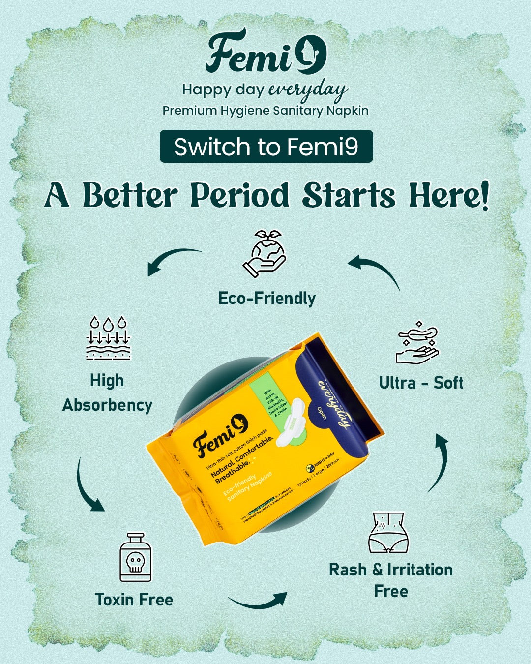 Femi9 Cotton Sanitary pads