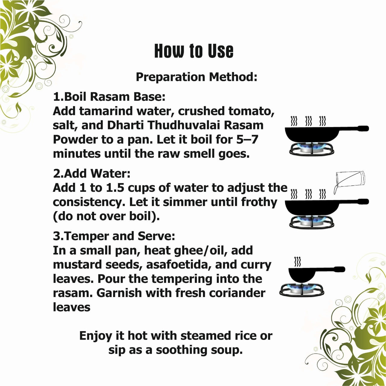 Thoothuvalai Rasam powder