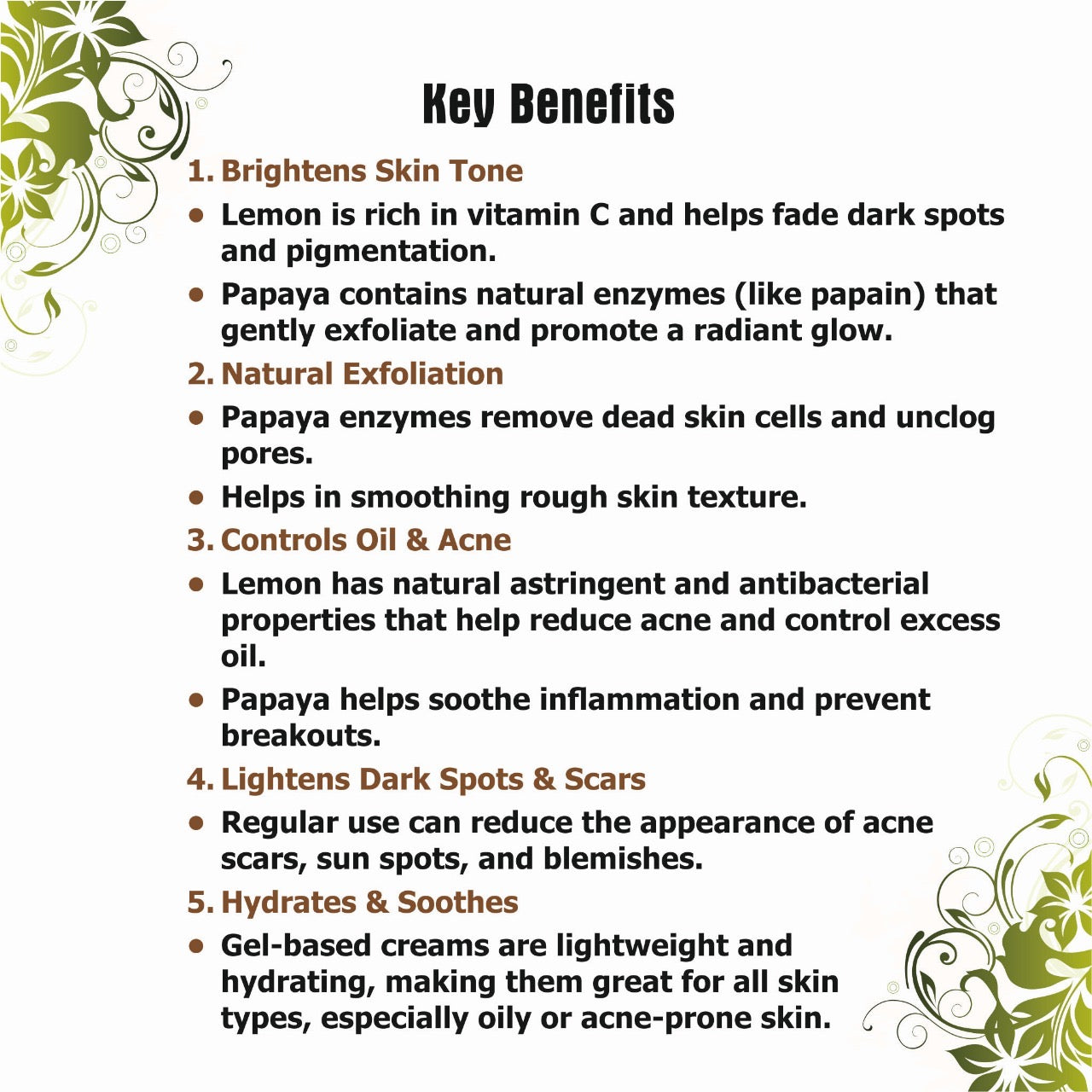 Potato cream ( Skin Brightening)