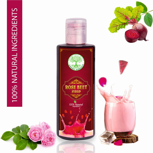 ROSE BEET SYRUP / NATURAL ROSE MILK SYRUP