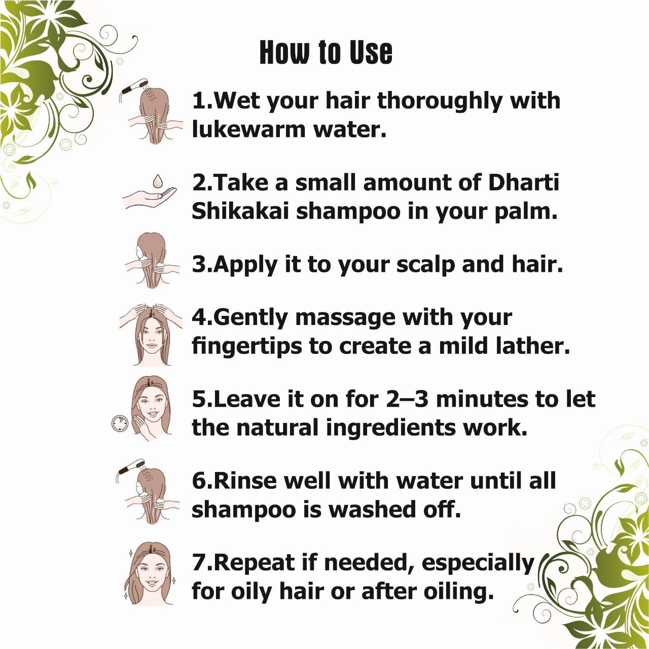 Herbal Shikakai Shampoo